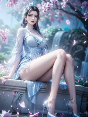 [AI Generated] 诛仙 陆雪琪 荤素 1_004