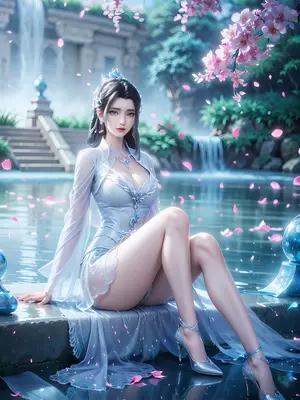 [AI Generated] 诛仙 陆雪琪 荤素 1_009