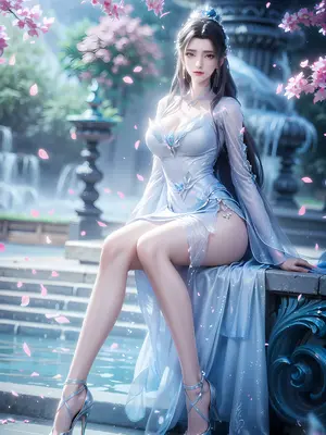 [AI Generated] 诛仙 陆雪琪 荤素 1_008