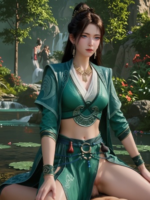 [AI Generated] 凡人修仙传 慕沛灵 荤素 3_002