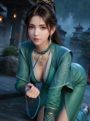 [AI Generated] 凡人修仙传 慕沛灵 荤素 4