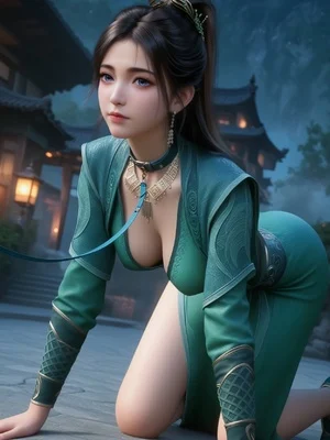 [AI Generated] 凡人修仙传 慕沛灵 荤素 4_002