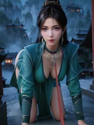 [AI Generated] 凡人修仙传 慕沛灵 荤素 4_004
