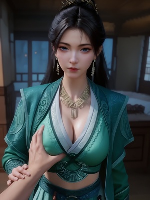 [AI Generated] 凡人修仙传 慕沛灵 荤素 4_007