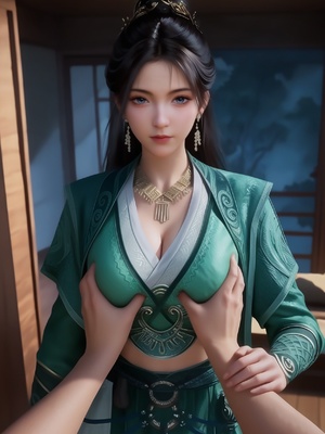 [AI Generated] 凡人修仙传 慕沛灵 荤素 4_010