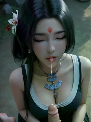 [AI Generated] 凡人修仙传 尸魈 荤素_012