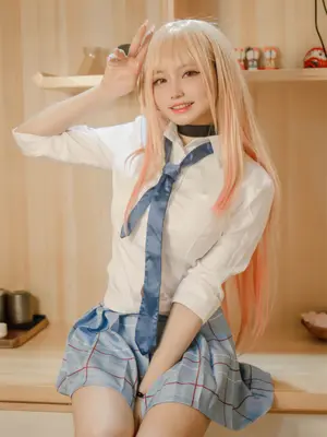 Nyako喵子 - 更衣人偶坠入爱河 喜多川海梦_0003