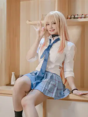 Nyako喵子 - 更衣人偶坠入爱河 喜多川海梦_0005