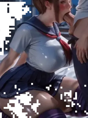 [ul7990] Ui Wakana gif [AI Generated]_003