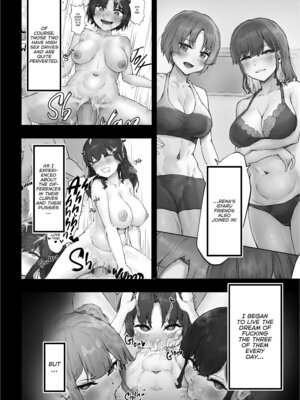 [HokkeE (Hokke)] 巨乳ギャルはデカチン中毒2〜デカチン陰キャを独占したい！|These Gyaru Cant Get Enough of My Huge Cock 2_004