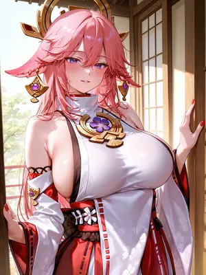 (ArlanMi)Raiden Shogun&Yae Miko_009