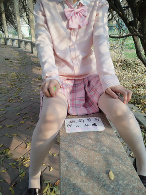 软萌萝莉小仙 - jk少女公园图_010