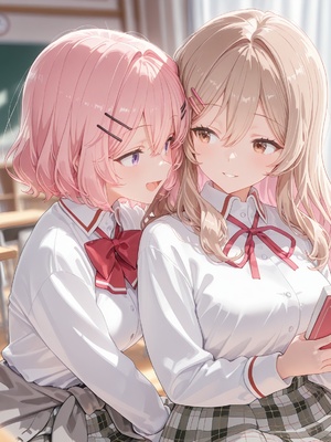 [formalaut7699] ajisai sena & renako amaori [AI Generated]_002
