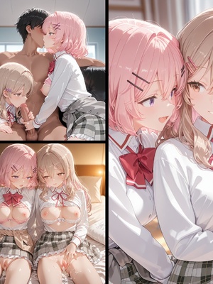 [formalaut7699] ajisai sena & renako amaori [AI Generated]_001