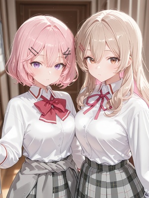 [formalaut7699] ajisai sena & renako amaori [AI Generated]_004