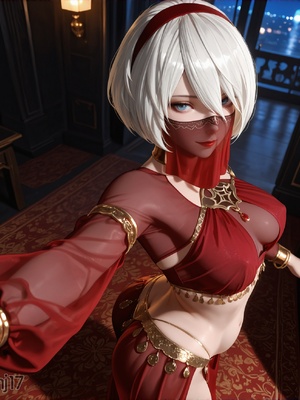 [Benj17] 2B [harem outfit] (Nier Automata) [AI Generated]_001