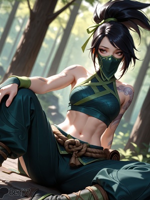 [Benj17] Akali (League of Legends) [AI Generated]_002