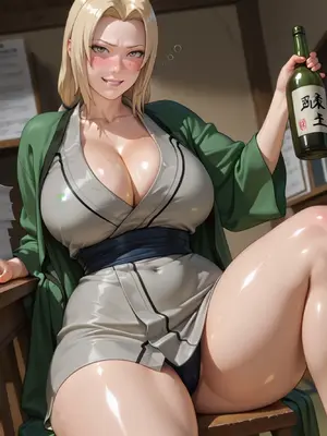 [ul7990] Tsunade gif [AI Generated]_011