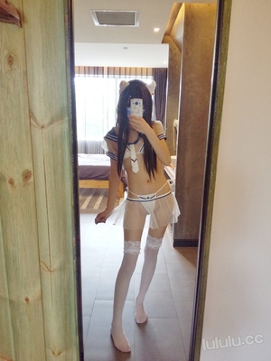 软萌萝莉小仙 - 丁字裤制服_005