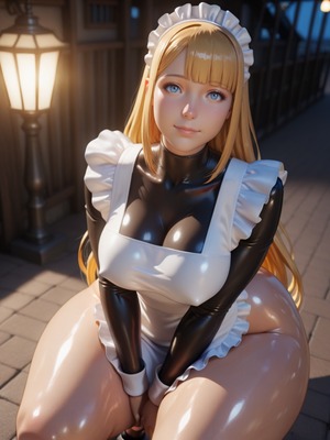 [ul7990] Tuareninya Veyron (Overlord) gif [AI Generated]