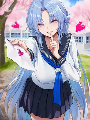 [AI小松鸟] “前辈❤️~请收下情书吧，不要告诉其他人哦~”(杂图9)