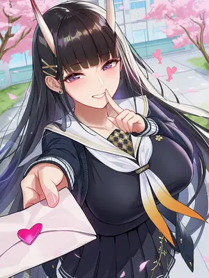 [AI小松鸟] “前辈❤️~请收下情书吧，不要告诉其他人哦~”(杂图9)_0762__9_145017399_p7