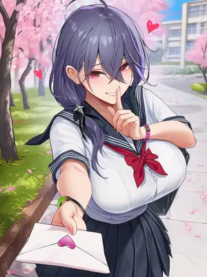 [AI小松鸟] “前辈❤️~请收下情书吧，不要告诉其他人哦~”(杂图9)_0766__9_145017399_p11