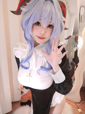 蜜汁猫裘&nbsp;&nbsp;原神 甘雨修女_004