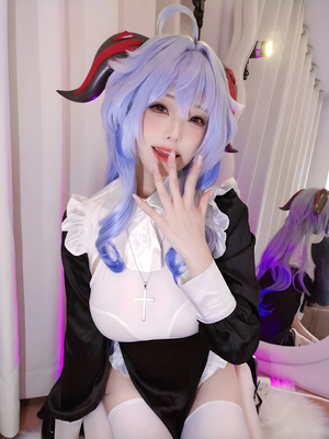 蜜汁猫裘&nbsp;&nbsp;原神 甘雨修女_006