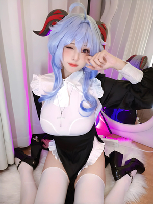 蜜汁猫裘&nbsp;&nbsp;原神 甘雨修女_009