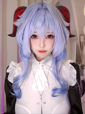 蜜汁猫裘&nbsp;&nbsp;原神 甘雨修女_012