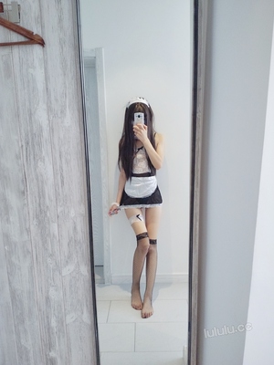 软萌萝莉小仙 - 黑色女仆_009