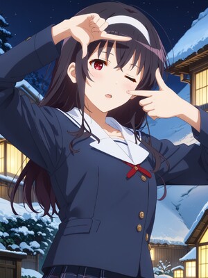 [Kanuck] 霞ヶ丘詩羽 Utaha Kasumigaoka (Patreon) [Ai Generated]
