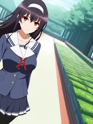 冴えない彼女の育てかた 霞ヶ丘詩羽_011