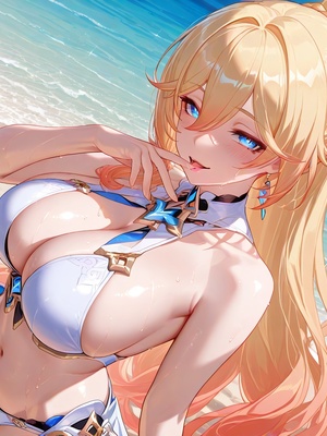 [gragas743] Durandal 幽蘭黛爾 bikini+tentacle [AI Generated]_010