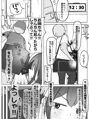 [バルバルB] 幼馴染(彼女)が弟にご奉仕フェラしてる話 [DL版]_0003