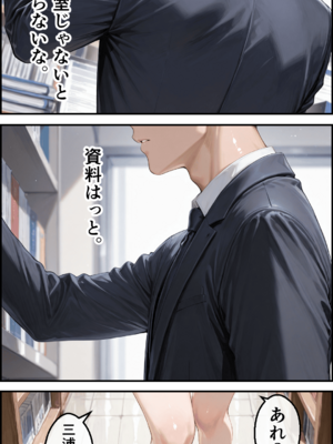 [黒蜜かれん亭] 強気なギャルの性欲～同僚デカチンに溺れてメス堕ち [AI生成]_003
