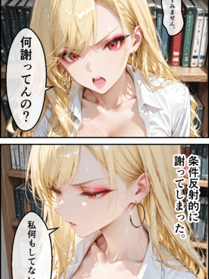 [黒蜜かれん亭] 強気なギャルの性欲～同僚デカチンに溺れてメス堕ち [AI生成]_004