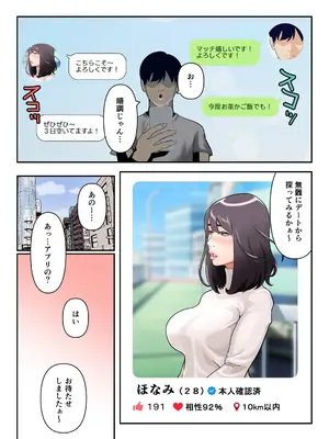 [ふーりす] ヤリモクマッチ〜グイグイ来る人妻はナマ中出しを求める〜[フルカラー版]_0005
