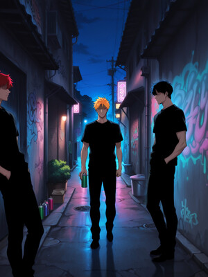 [PS-AI] IvyValentine_Officer、MitsuruKirijo、Nagi Arato、Olga Discordia Mummy_005