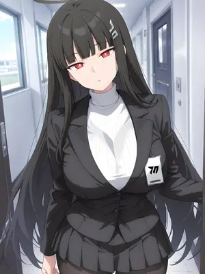 [Akanecchi] Tsukatsuki Rio 調月リオ Blue Archive [AI Generated]_004