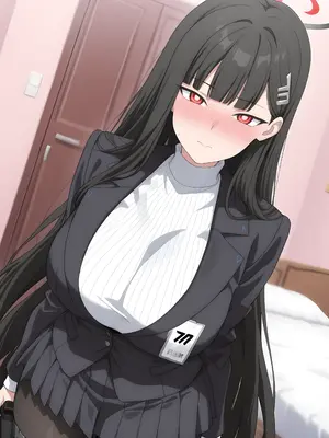 [Akanecchi] Tsukatsuki Rio 調月リオ Blue Archive [AI Generated]_007