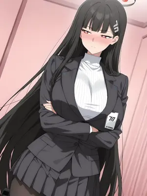 [Akanecchi] Tsukatsuki Rio 調月リオ Blue Archive [AI Generated]_011