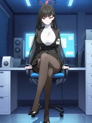 [Kurohime] 調月リオ Tsukatsuki Rio [AI Generated]