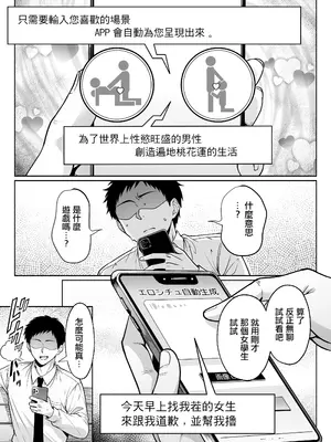 [へちま工房 (満月わさび)] エロシチュ自動生成アプリで充実のエロサポライフ｜用色情場景每天自動生成APP都有各種桃花運 [中国翻訳]_0004