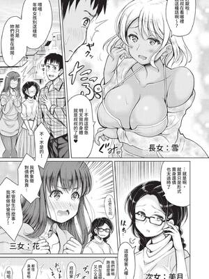 [りょくりん] 姪っ子×3と毎日お当番セックス｜姪女X3 每天輪值做愛 [中国翻訳] [無修正] [DL版]_0012