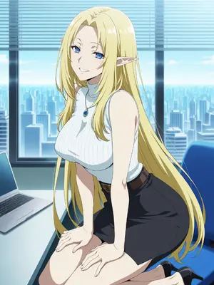 [Kurohime] アルファ（オフィスカジュアル）[AI Generated]_002