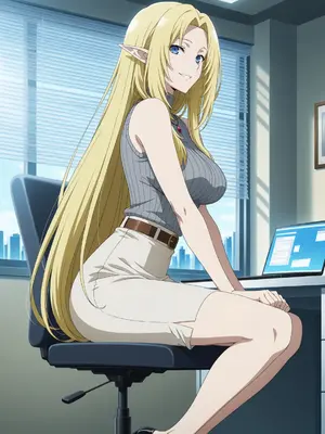 [Kurohime] アルファ（オフィスカジュアル）[AI Generated]_006