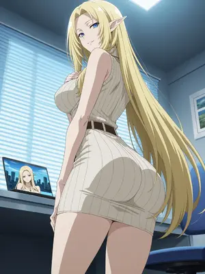 [Kurohime] アルファ（オフィスカジュアル）[AI Generated]_009