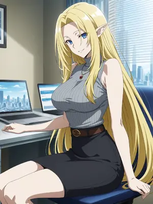 [Kurohime] アルファ（オフィスカジュアル）[AI Generated]_011